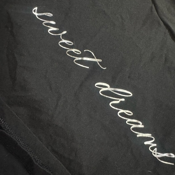 Victoria's Secret Black Pajama Top - Picture 2 of 3